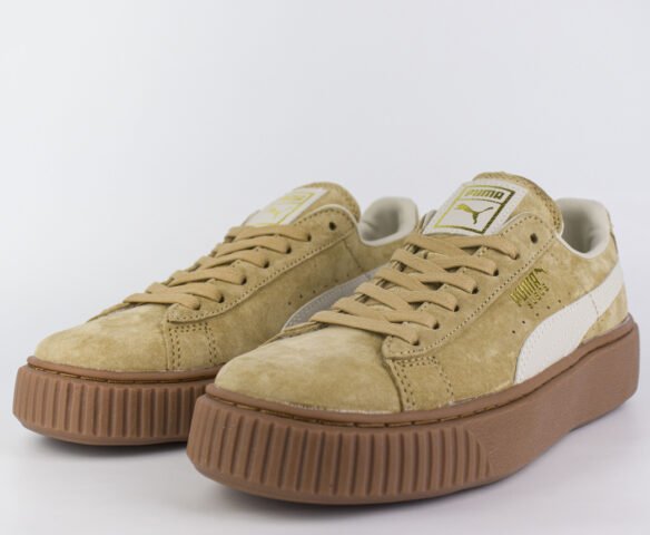 Puma suede 2024 platform gum