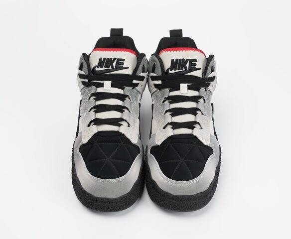 Зимние CPFM х Nike Dunk Mid grey. Вид 4